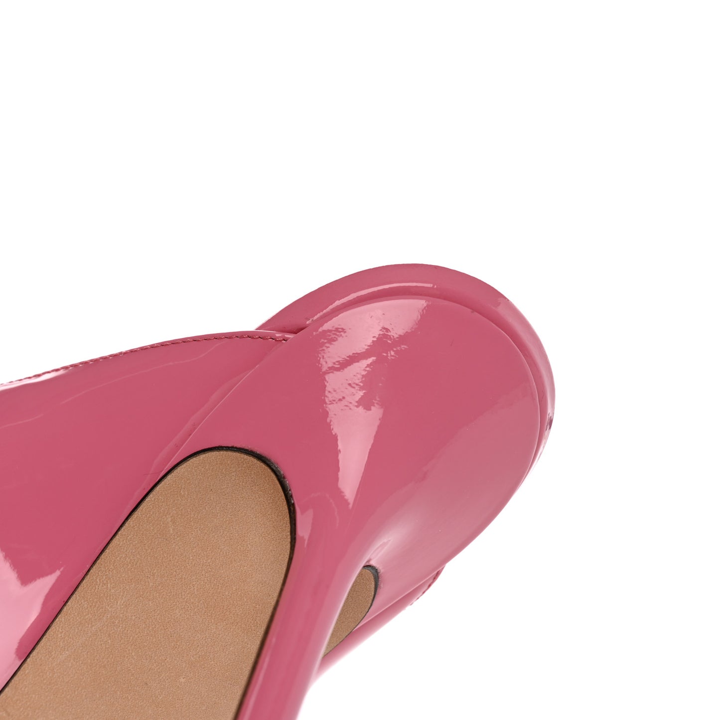 Patent Crystal Bing 100 Pumps 38.5 Candy Pink