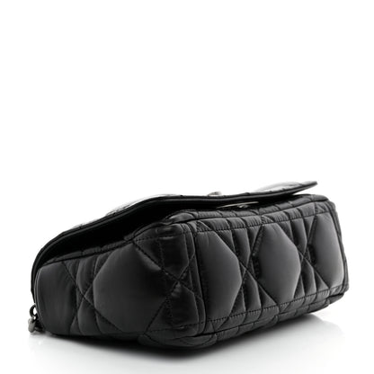 Christian Dior Calfskin Macrocannage Small Caro Bag Black 4 of 10