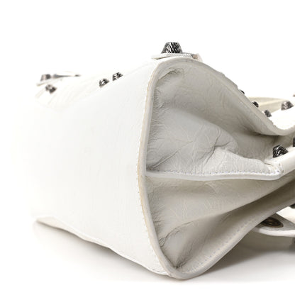 Balenciaga Agneau Arena Neo Cagole Handbag XS Optic White Optic White 10 of 10