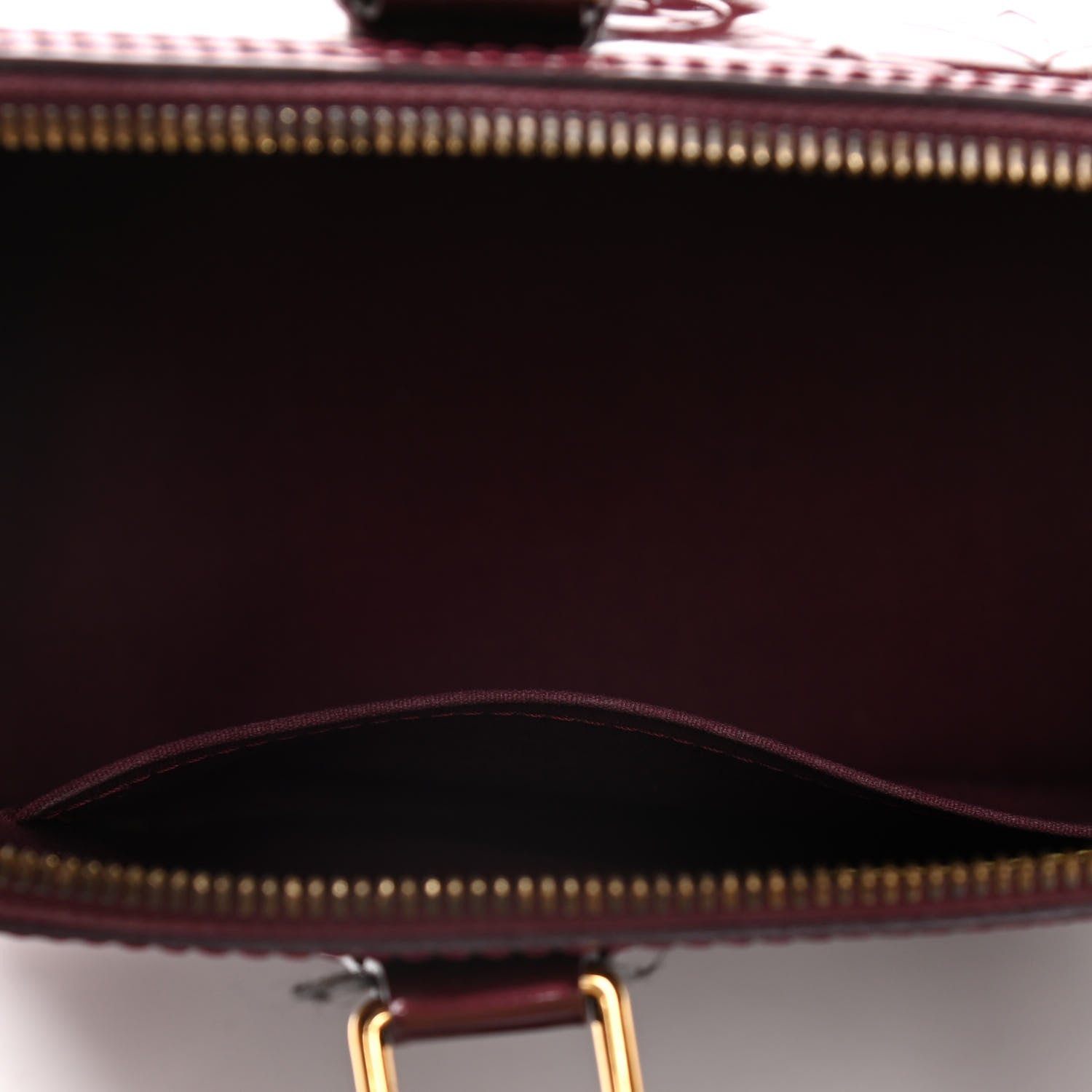 Louis Vuitton Vernis Alma PM Rouge Fauviste 12 of 14