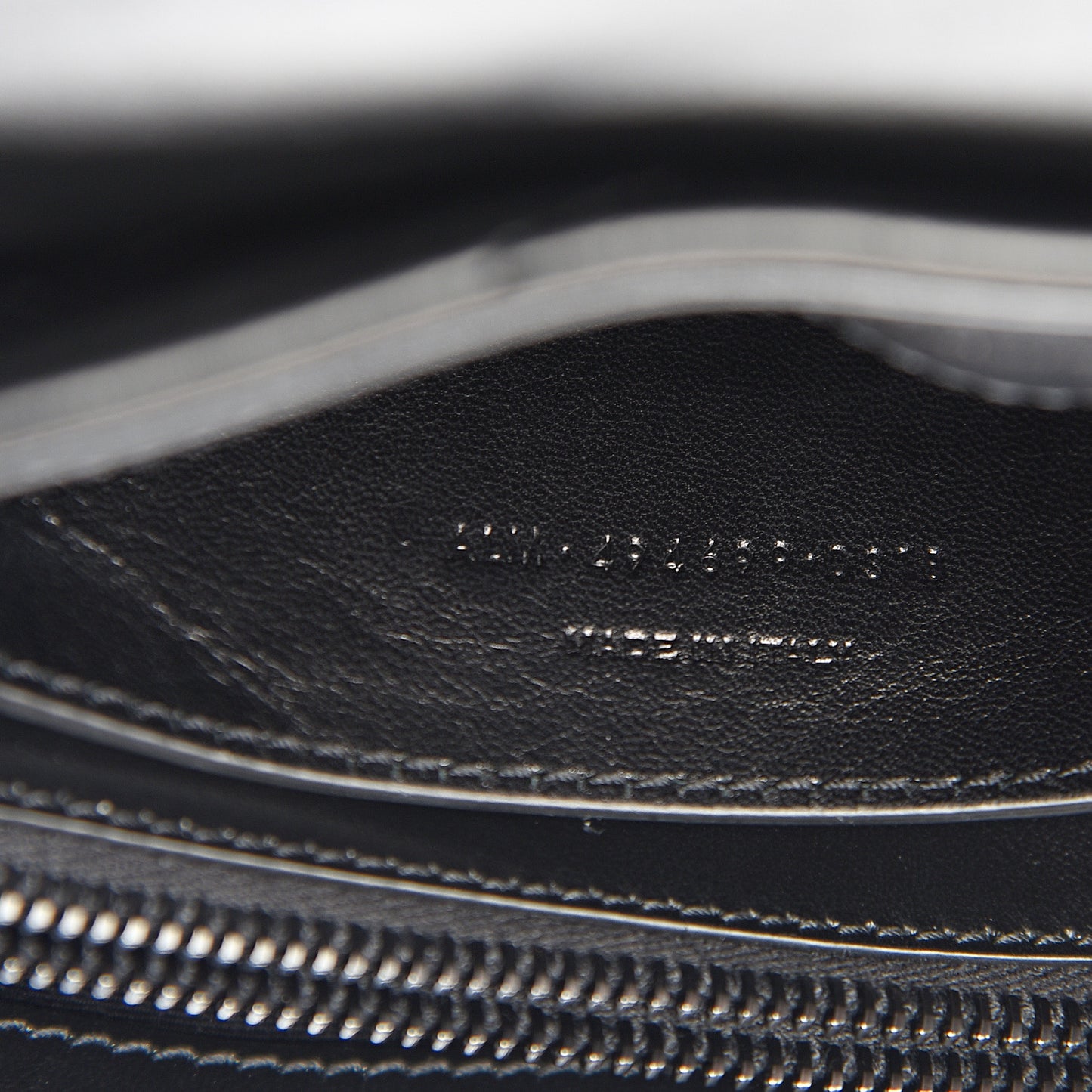 Calfskin Y Quilted Monogram Small Loulou Chain Satchel Black