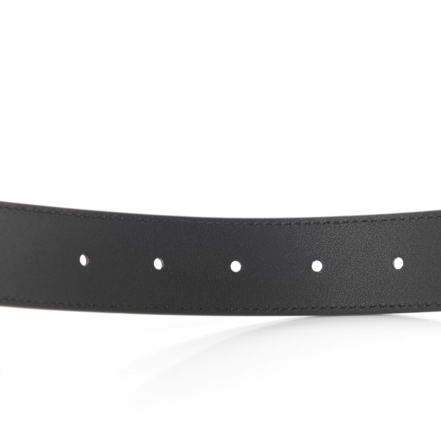 Gucci Calfskin Double G 30mm Belt 80 32 Black 6 of 6