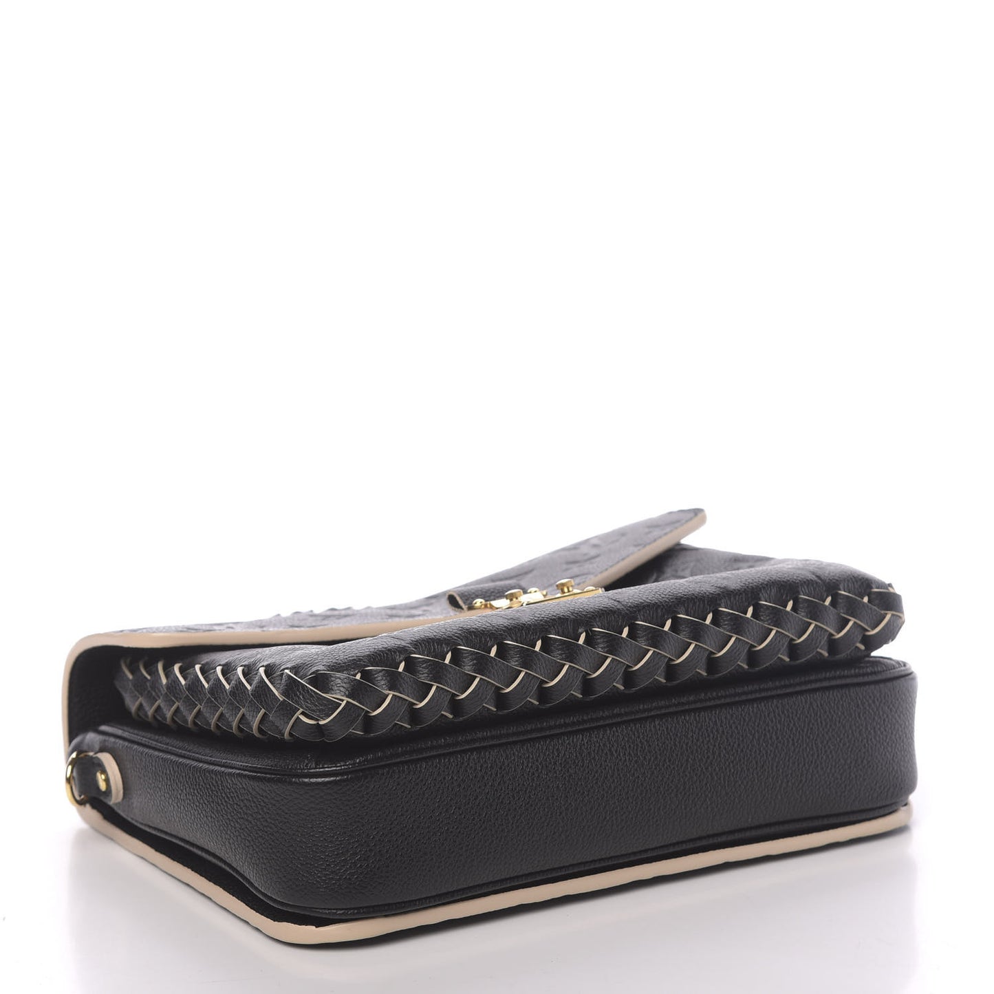 Empreinte Braided Pochette Metis Black