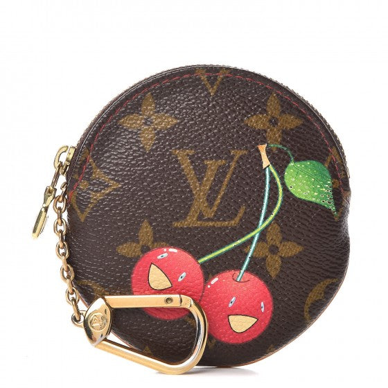 Louis Vuitton Monogram Cerises Round Coin Purse 1 of 7