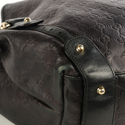Gucci Guccissima Medium Pelham Shoulder Bag Black 8 of 8
