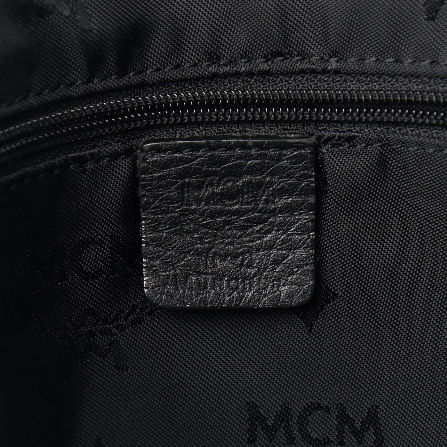 Grained Calfskin Medium Shoulder Bag Black