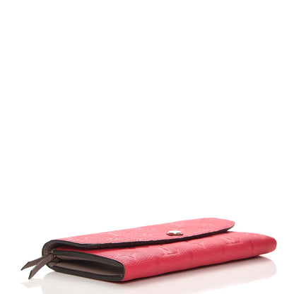 Louis Vuitton Empreinte Emilie Wallet Hot Pink 4 of 7