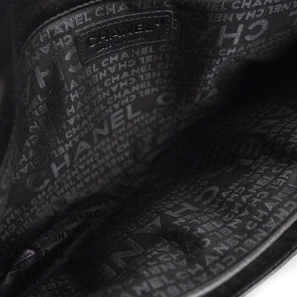 Chanel Leather Mademoiselle Flap Shoulder Bag Black 6 of 8