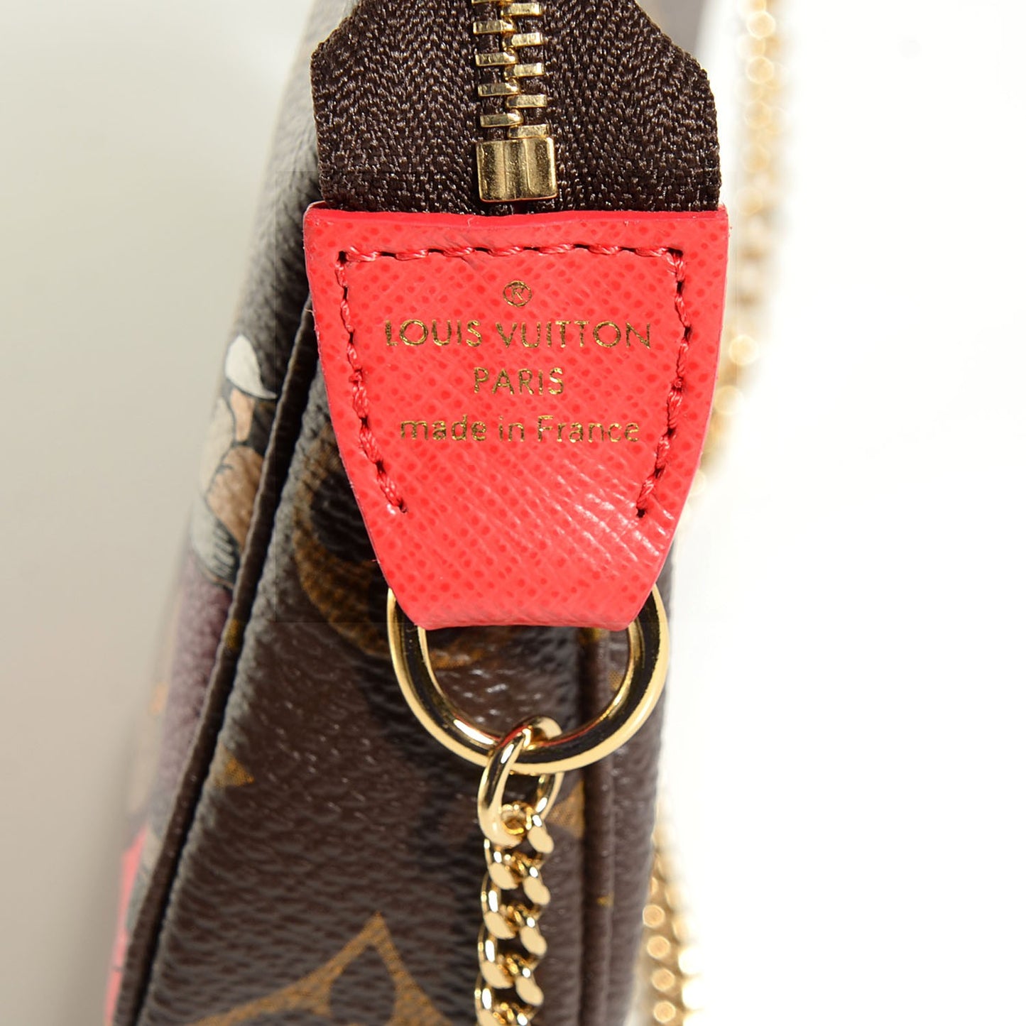 Monogram 2015 Christmas Animation Mini Pochette Accessories