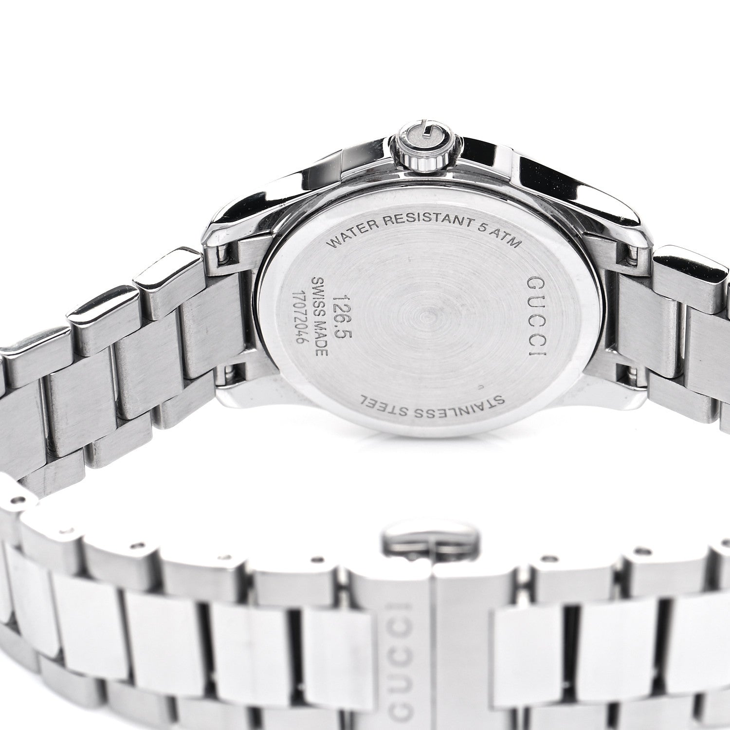 Gucci Stainless Steel 27mm G-Timeless Quartz Watch Brown 4 of 6
