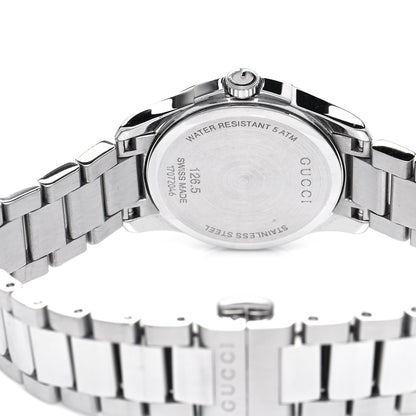 Gucci Stainless Steel 27mm G-Timeless Quartz Watch Brown 4 of 6