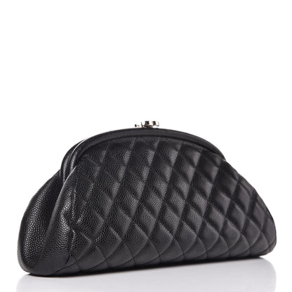 Chanel Caviar Quilted Timeless Clutch Black 3 of 7