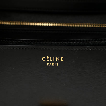 Celine Box Calfskin Medium Classic Box Flap Bag Black 5 of 13