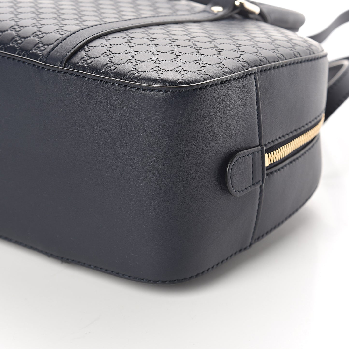 Microguccissima Medium Crossbody Bag Blue