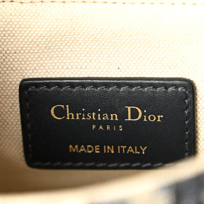 Christian Dior Oblique Mini Saddle Bag Blue 6 of 9