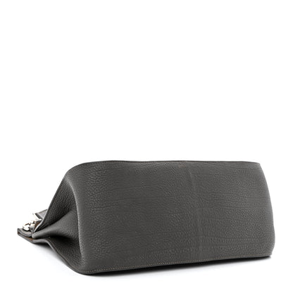 Hermes Taurillon Clemence Eclat Jypsiere 28 Etain Etoupe 3 of 16