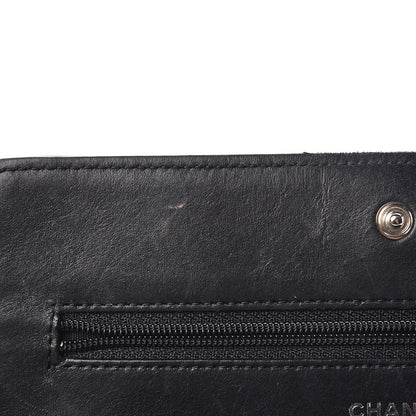 Chanel Lambskin Quilted Boy Wallet On Chain WOC Black 9 of 18