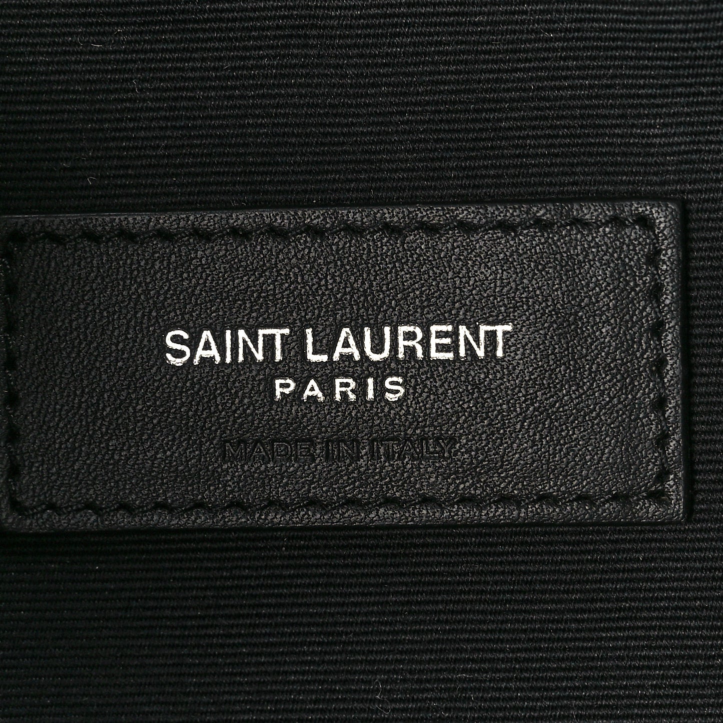 Canvas Monogram Belt Bag Black