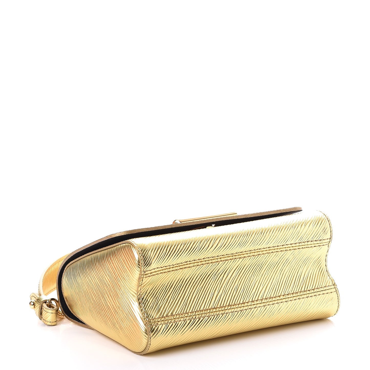 Epi Twist Shoulder Bag PM Gold
