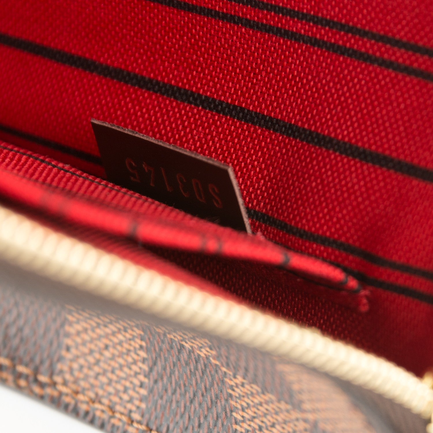 Louis Vuitton Damier Ebene Neverfull MM GM Pochette 7 of 7