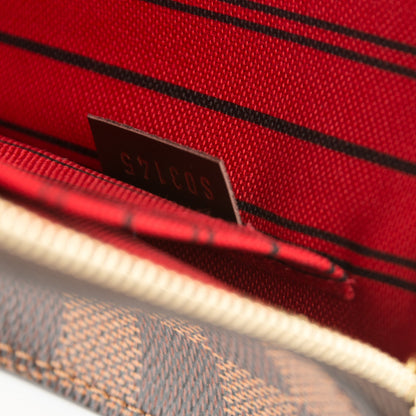 Louis Vuitton Damier Ebene Neverfull MM GM Pochette 7 of 7