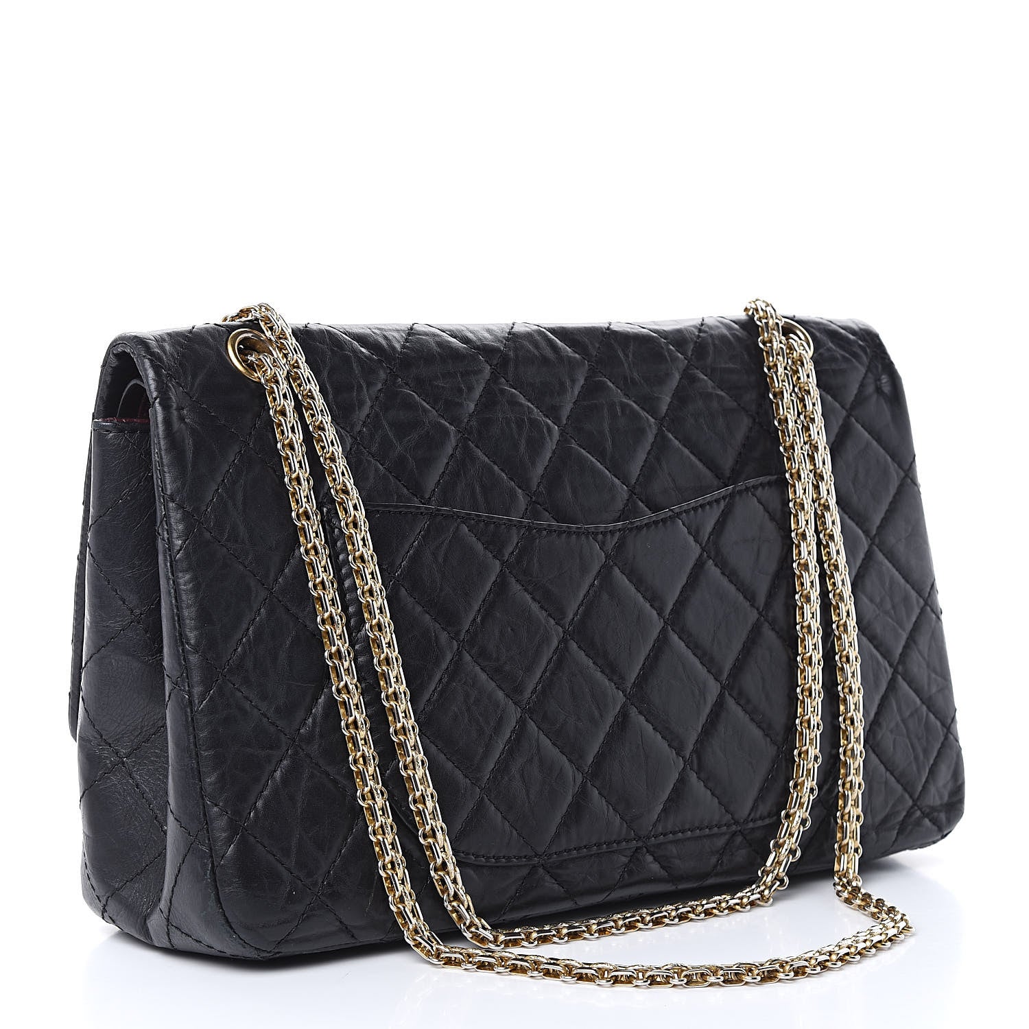 Chanel Aged Calfskin Quilted 2.55 Reissue 227 Flap Black 3 of 18