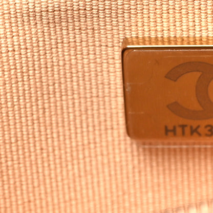 Chanel Caviar Quilted Wallet on Chain WOC Beige 8 of 11