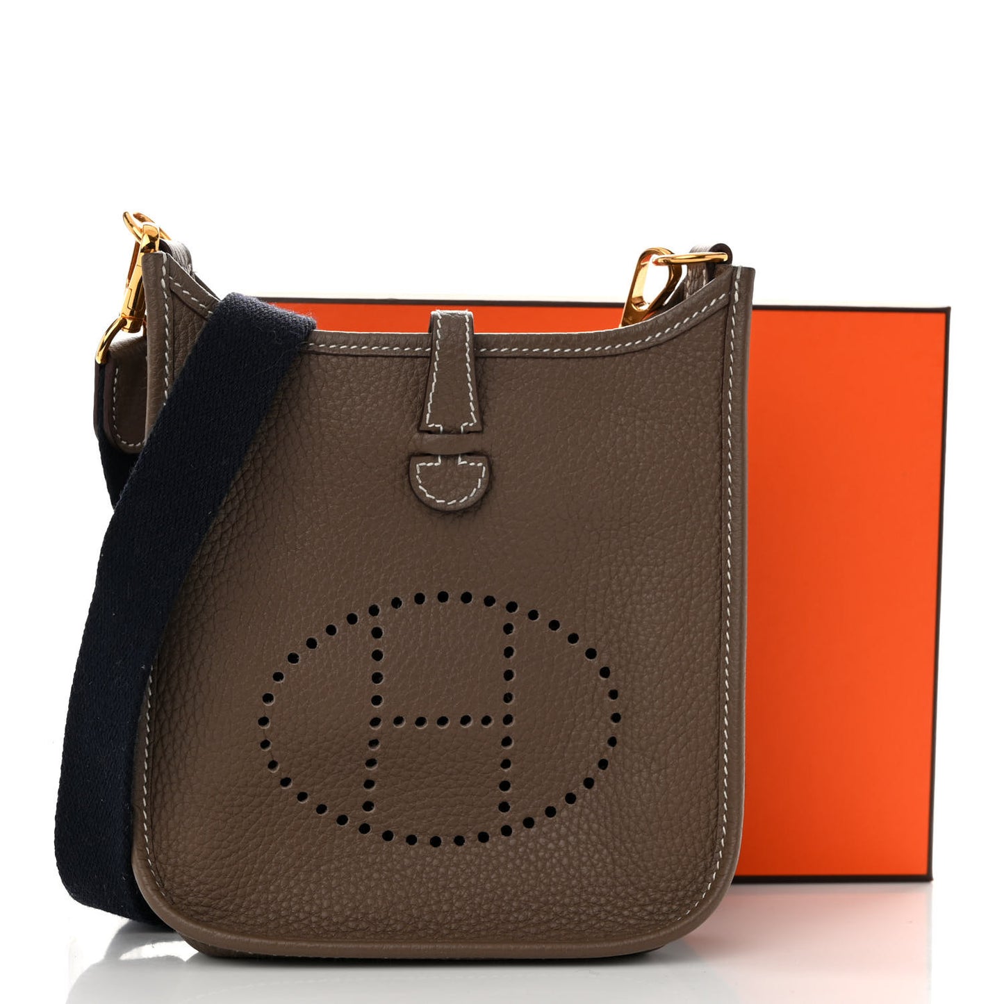 Taurillon Clemence Amazone Evelyne TPM Etoupe Bleu Indigo