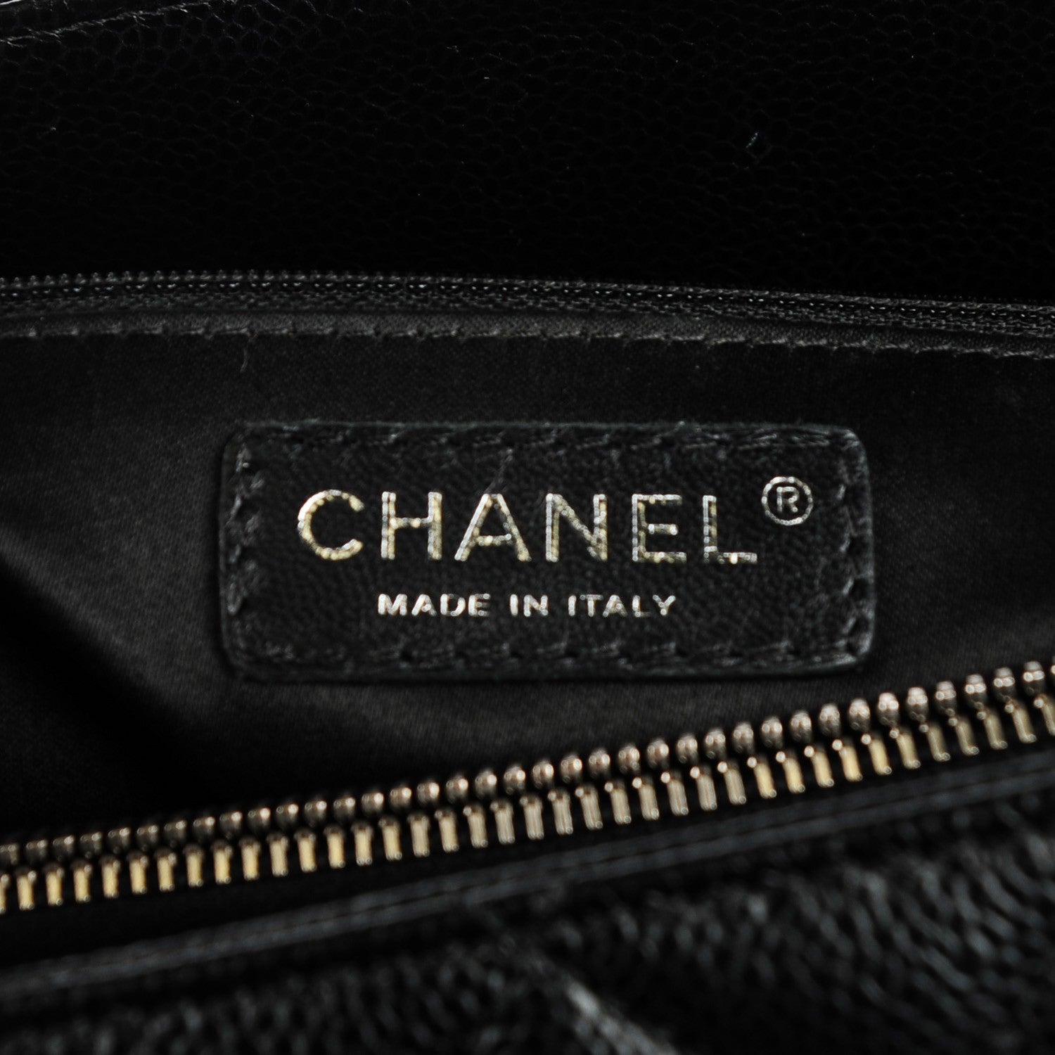Chanel Caviar Quilted Grand Shopping Tote GST Black 6 of 8