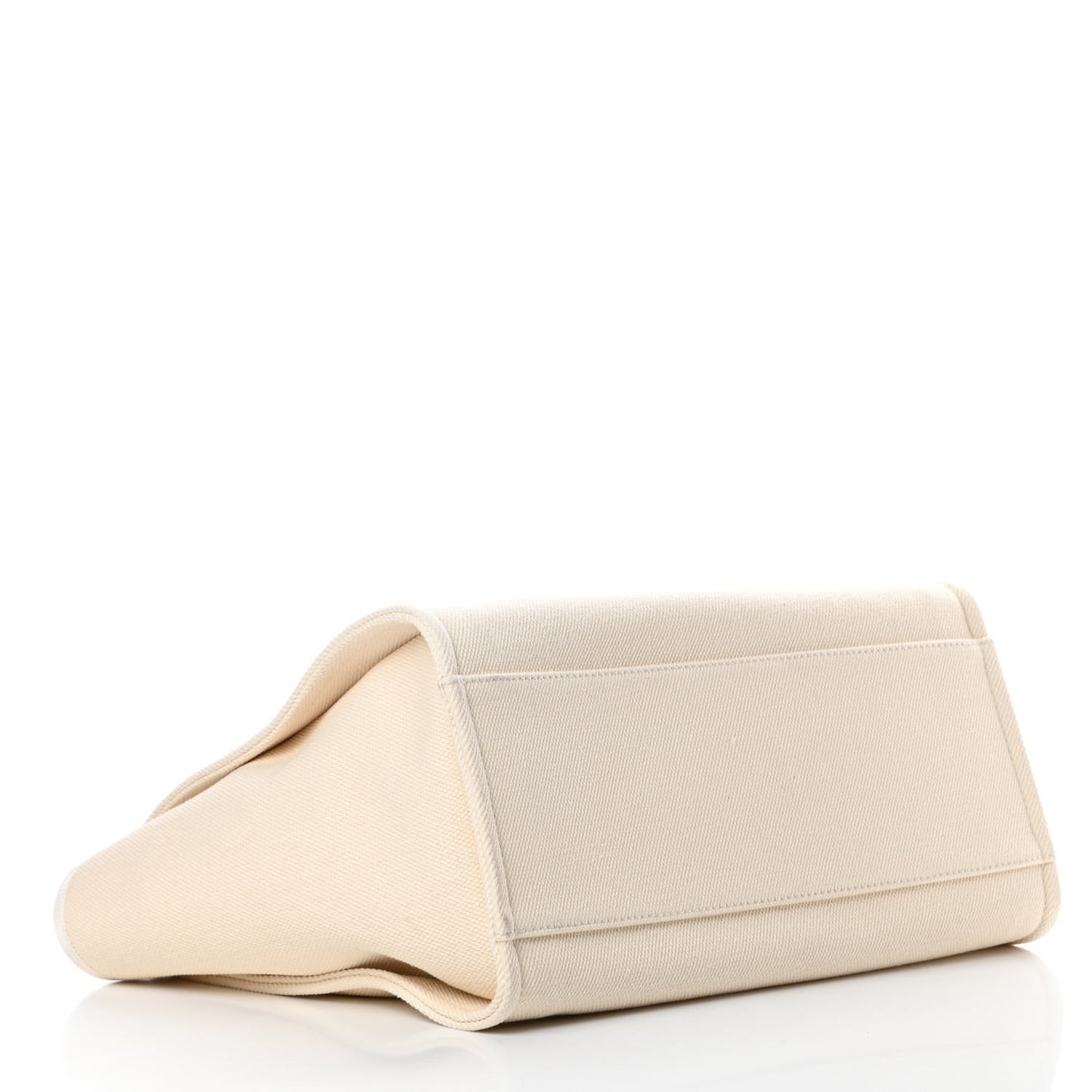 Canvas Pearl Medium Deauville Tote Ecru Beige