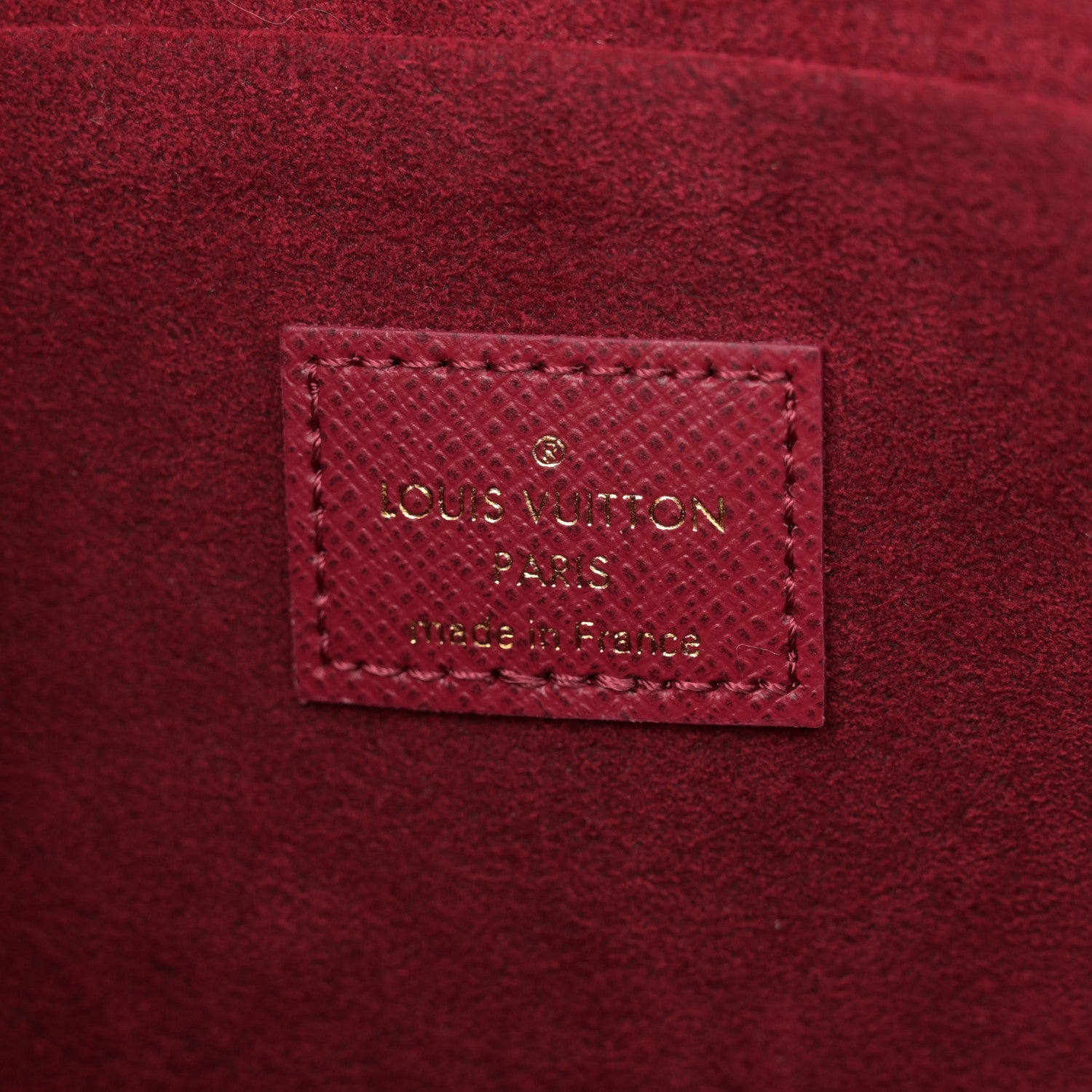 Louis Vuitton Monogram Pochette Felicie Chain Wallet Fuchsia 7 of 10