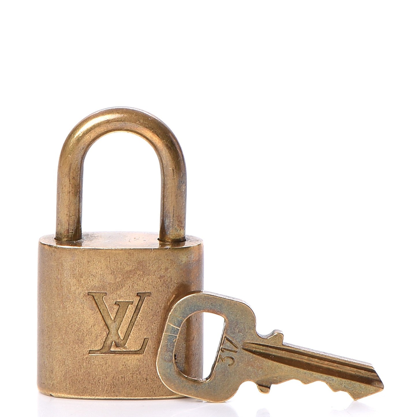 Brass Lock and Key Set #317