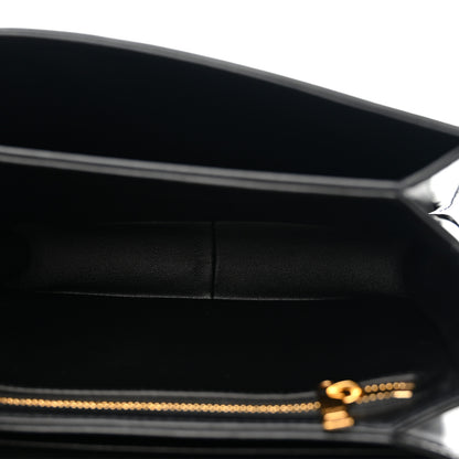 Celine Shiny Calfskin Teen Triomphe Black 5 of 11