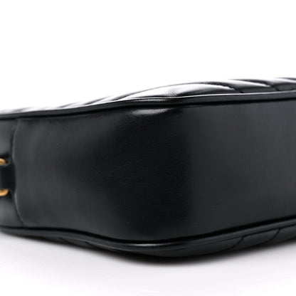 Saint Laurent Calfskin Matelasse Monogram Lou Camera Bag Black 8 of 9