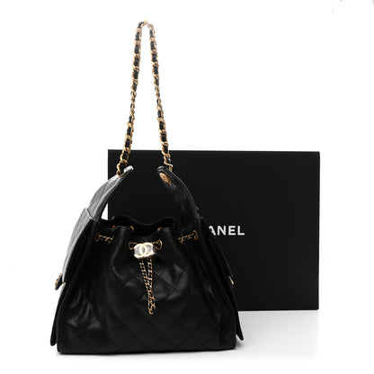 Chanel Caviar Quilted Small Chanel 25 Handbag Black 11 of 11