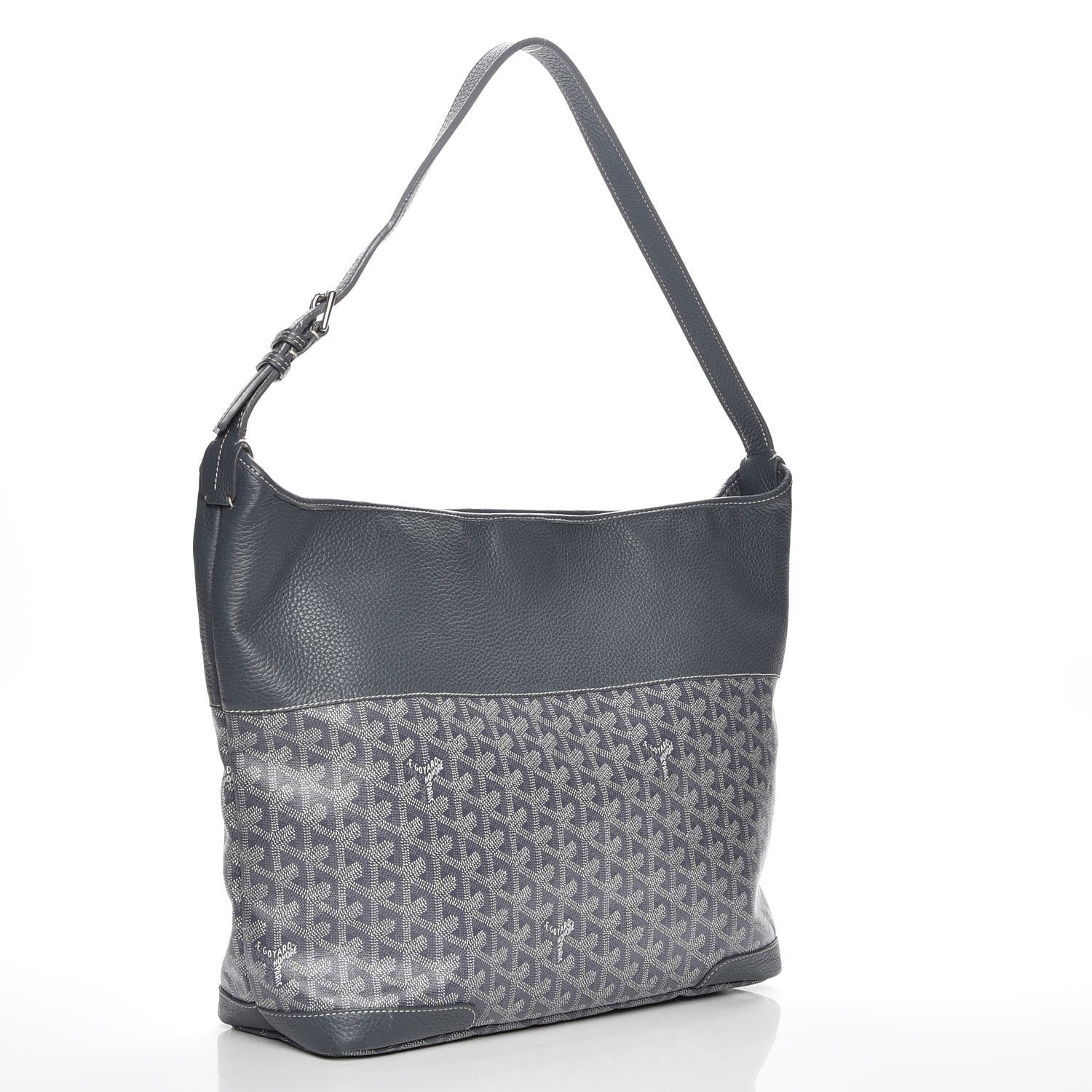Goyard Goyardine Grenadines Hobo Grey 3 of 7
