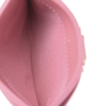 Chanel Caviar Quilted Boy Card Holder Pink 5 of 10