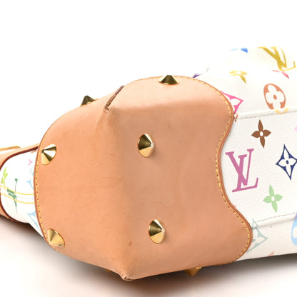 Louis Vuitton Monogram Multicolor Judy MM White 8 of 9