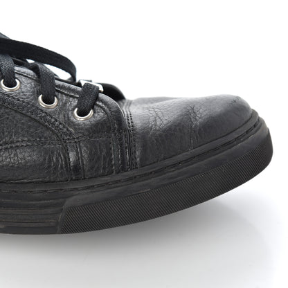 Gucci Nappa Mens Low Top Sneakers 9.5 Black 12 of 19