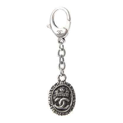 Chanel CC Key Chain Silver 1 of 2