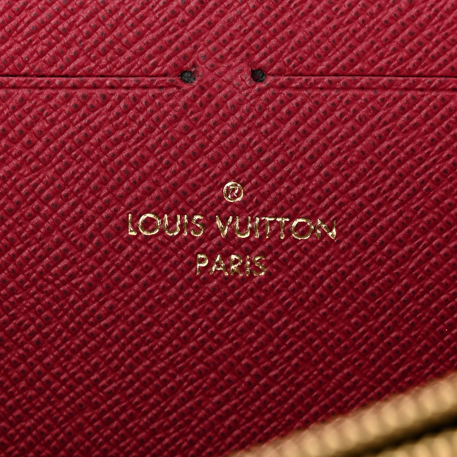 Louis Vuitton Monogram Clemence Wallet Fuchsia 6 of 7
