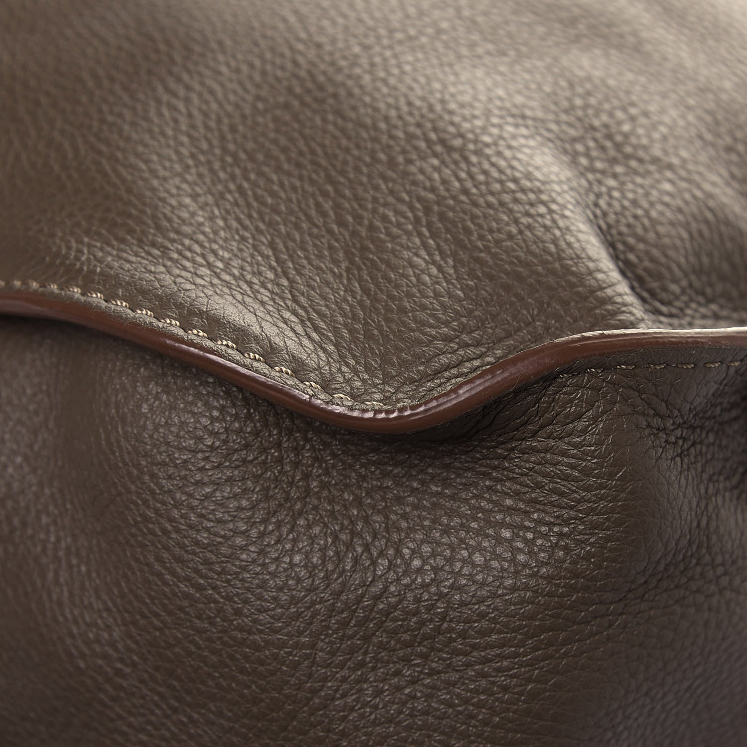 Chloe Calfskin Large Marcie Satchel Anchor Grey 10 of 11