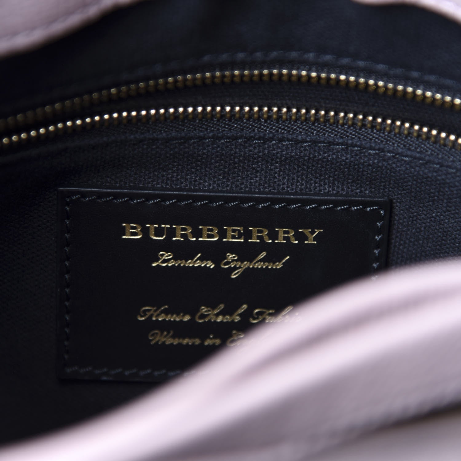 Burberry Derby Calfskin House Check Small Camberley Pale Orchid 7 of 9