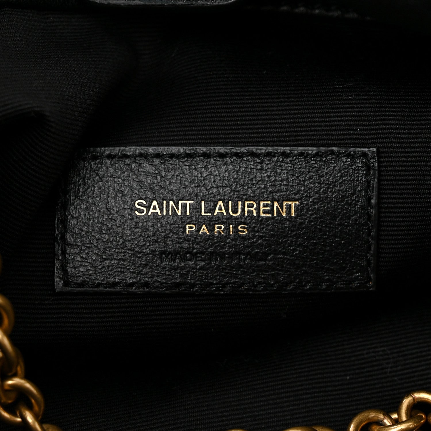 Saint Laurent Lambskin Matelasse Monogram Medium Jamie 4.3 Pochon Black 7 of 11