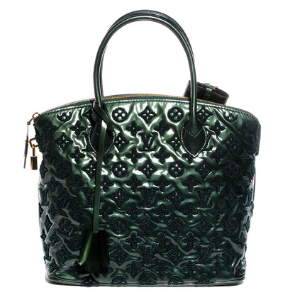Louis Vuitton Patent Lambskin Fascination Lockit Vert Fonce 1 of 7