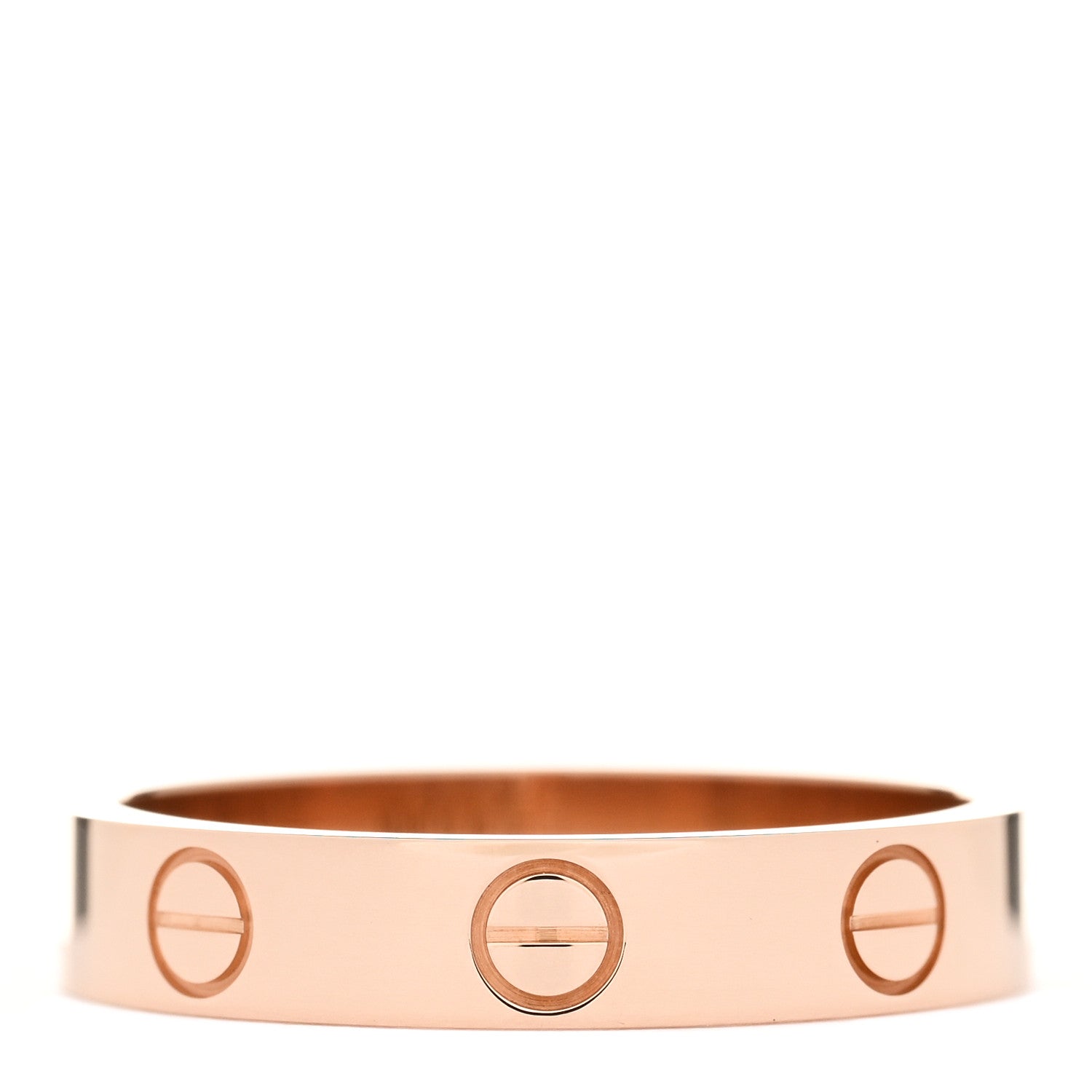 Cartier 18K Pink Gold 3.5mm LOVE Wedding Band Ring 52 6 2 of 4