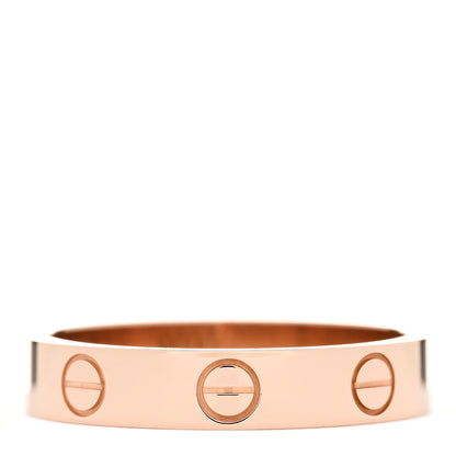 Cartier 18K Pink Gold 3.5mm LOVE Wedding Band Ring 52 6 2 of 4