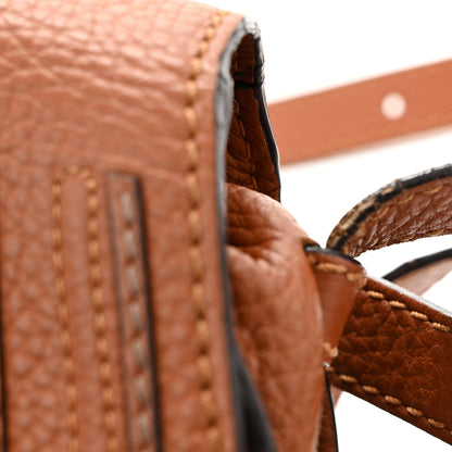 Chloe Calfskin Mini Marcie Round Crossbody Bag Tan 13 of 16