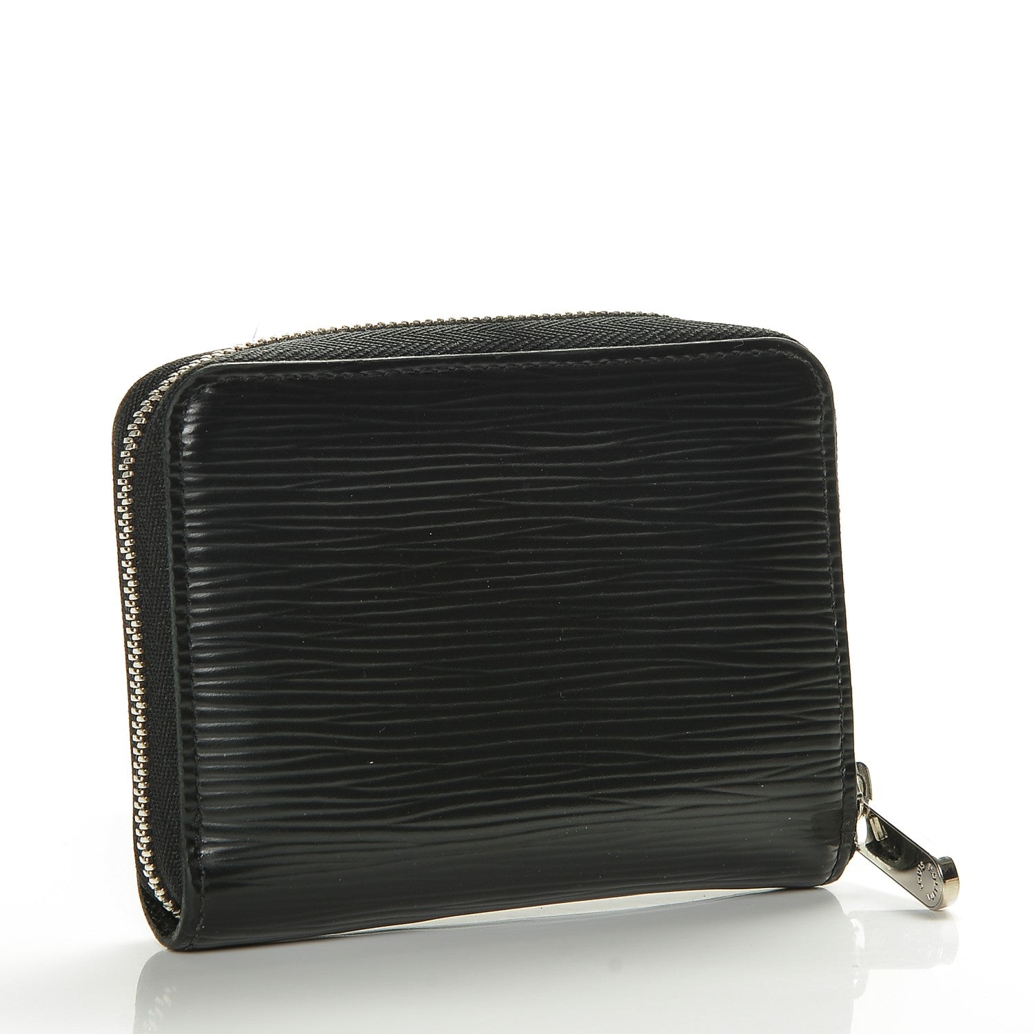 Louis Vuitton Epi Zippy Coin Purse Black 3 of 6