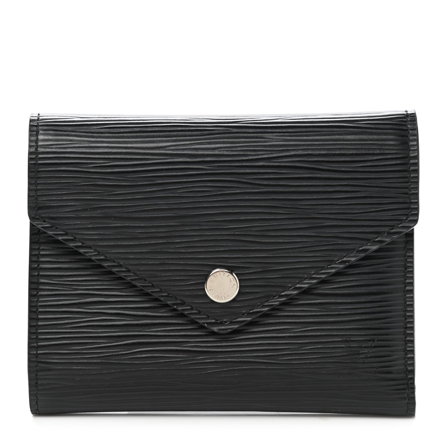 Louis Vuitton Epi Victorine Wallet Black 1 of 7